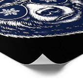 Grappig Bruh - Kerst Poster (Hoek)