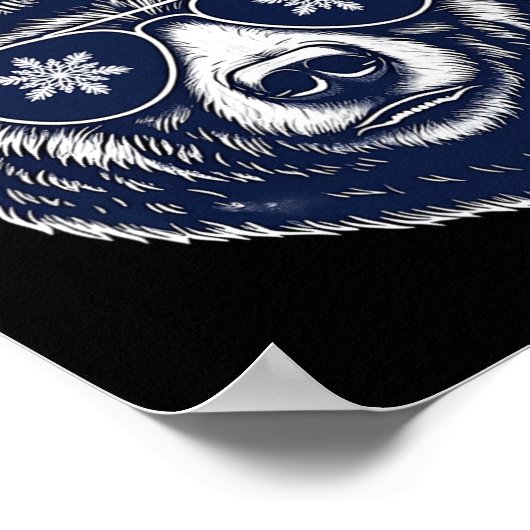 Grappig Bruh - Kerst Poster (Hoek)