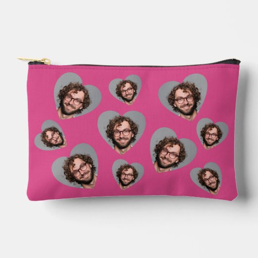 Grappig bruidegom gezicht bruidsmeisjesfeest etui (Voorkant)