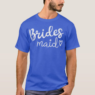 Grappig bruidsmeisje bruid vrijgezellenfeest T-shi T-shirt
