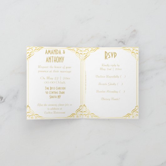 Grappig bruidspaar (Binnen)