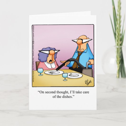 Grappig bruiloft Jubileum Kaart voor hem (Voorkant)