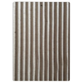 Grappig bruin golfkarton textuur klembord (Achterkant)