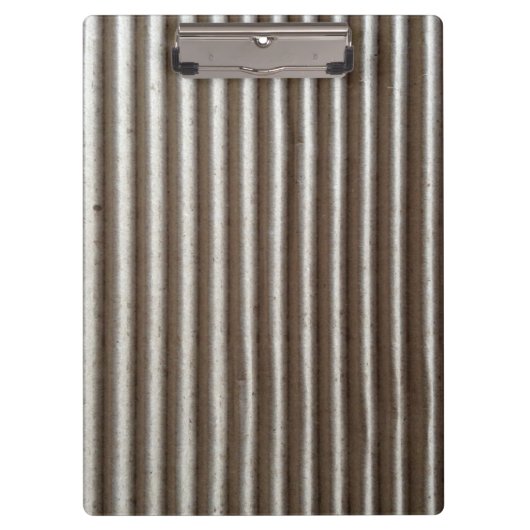 Grappig bruin golfkarton textuur klembord (Voorkant)