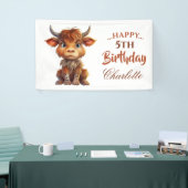 GRAPPIG Bruin Wit Zoet Koe Spandoek (Beurs)