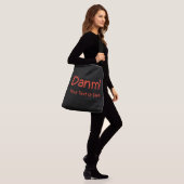 Grappig buitenlands Engels - Danm! Crossbody Tas (Op model)