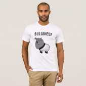 Grappig Bullsheep T-shirt (Voorkant volledig)