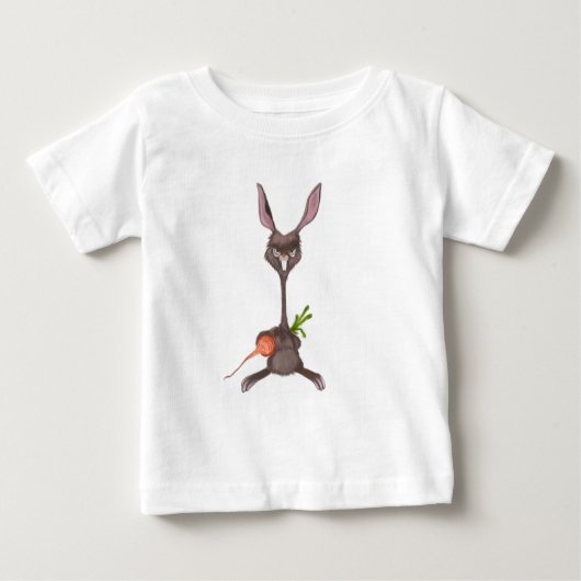 Grappig Bunny Baby T-shirt (Voorkant)