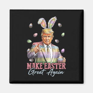 Grappig Bunny Trump Maak Pasen Groot Weer Konijn H Magneet