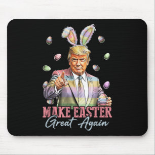 Grappig Bunny Trump Maak Pasen Groot Weer Konijn H Muismat