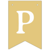 Grappig Bunting Sign Party eindigt op 10! Gouden C Vlaggetjes (Tweede vlag)