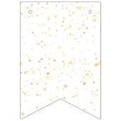 Grappig Bunting Sign Party eindigt op 10! Gouden C Vlaggetjes (Eerste vlag)