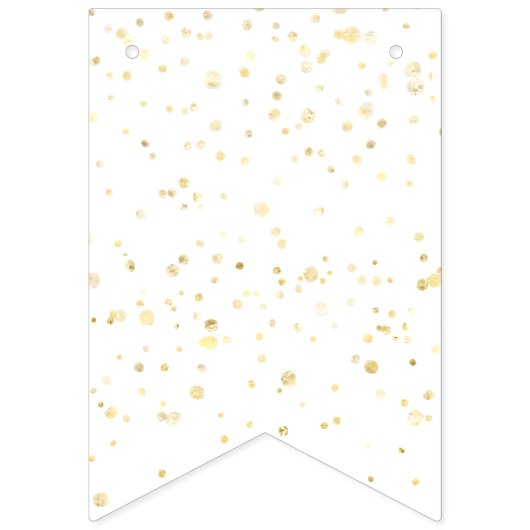 Grappig Bunting Sign Party eindigt op 10! Gouden C Vlaggetjes (Eerste vlag)