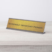 Grappig bureau naambord bureau naambordje (Voorkant)