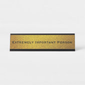 Grappig bureau naambord bureau naambordje (Voorkant)