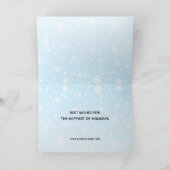 Grappig Business 2020, gewoon met IT Toilet Paper Feestdagen Kaart (Binnen)