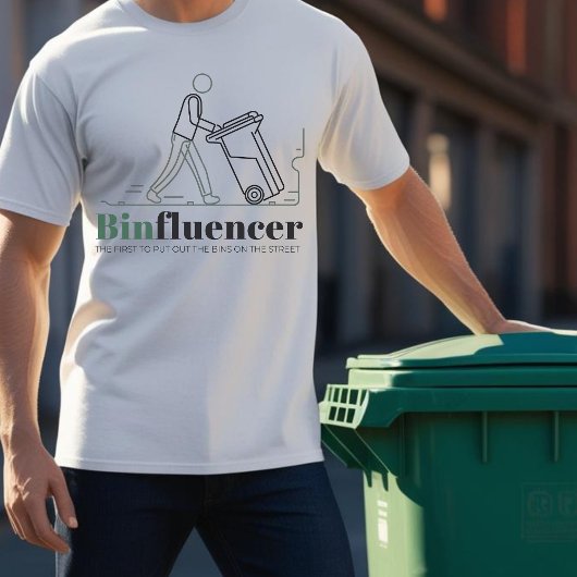 Grappig Buurman award afvalbeheer T-shirt
