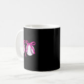 Grappig Bysebyll Borstkanker Bewustzijn Coque Koffiemok (Voorkant links)