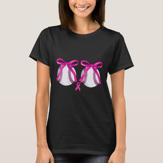 Grappig Bysebyll Borstkanker Bewustzijn Coque T-shirt (Voorkant)