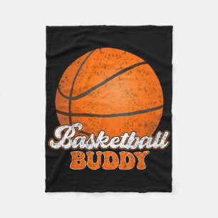 Grappig Bysketbyll Buddy Familie Matching voor Man Fleece Deken