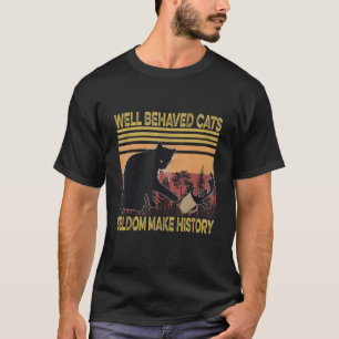 Grappig Ca goed gedragen Cats Leuke Kat 1 T-shirt