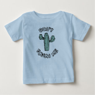 Grappig Cactus Peuter Jongens T-Shirt - Raak Me Ni