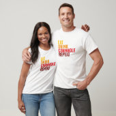 Grappig Cadeau Cornhole Liefhebber Kleurverloop T-shirt (Unisex)