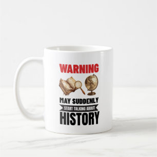 Grappig Cadeau geschiedenis Leraar Waardering Koffiemok