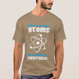 Grappig cadeau-idee voor wetenschap atomen t-shirt