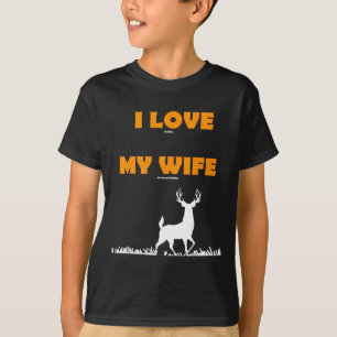 Grappig cadeau Ik hou ervan als mijn vrouw me laat T-shirt