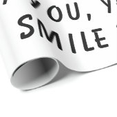 Grappig cadeau inpakpapier Curiosity Eyes - Smile (Rol Hoek)