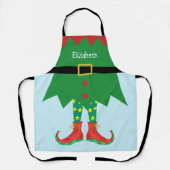 Grappig Cadeau Kerst Elf Santa's Helper Vakantie Schort (Voorkant)