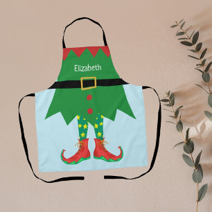 Grappig Cadeau Kerst Elf Santa's Helper Vakantie Schort
