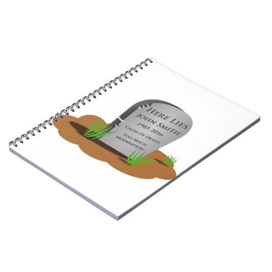 grappig cadeau notitieboek (Linkerzijde)