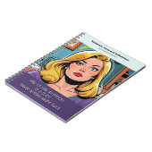 Grappig cadeau - Notitieboek, doet alsof het een b Notitieboek (Linkerzijde)