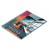 Grappig cadeau - Notitieboek, doet alsof het een b Notitieboek (Linkerzijde)