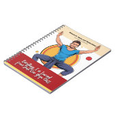 Grappig cadeau - Notitieboek, doet alsof het een b Notitieboek (Linkerzijde)