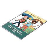 Grappig cadeau - Notitieboek, doet alsof het een b Notitieboek (Linkerzijde)