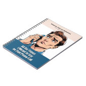 Grappig cadeau - Notitieboek, doet alsof het een b Notitieboek (Linkerzijde)