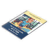 Grappig cadeau - Notitieboek, doet alsof het een b Notitieboek (Linkerzijde)