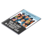 Grappig cadeau - Notitieboek, doet alsof het een b Notitieboek (Linkerzijde)