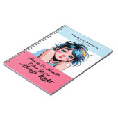 Grappig cadeau - Notitieboek, doet alsof het een b Notitieboek (Linkerzijde)