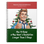 Grappig cadeau - Notitieboek, doet alsof het een b Notitieboek (Voorkant)