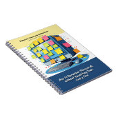 Grappig cadeau - Notitieboek, doet alsof het een b Notitieboek (Rechterzijde)