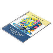 Grappig cadeau - Notitieboek, doet alsof het een b Notitieboek (Linkerzijde)