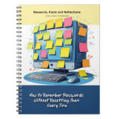 Grappig cadeau - Notitieboek, doet alsof het een b Notitieboek (Voorkant)