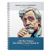 Grappig cadeau - Notitieboek, doet alsof het een b Notitieboek (Voorkant)