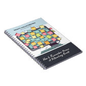 Grappig cadeau - Notitieboek, doet alsof het een b Notitieboek (Rechterzijde)