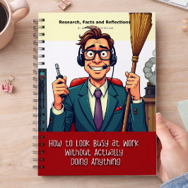 Grappig cadeau - Notitieboek, doet alsof het een b Notitieboek