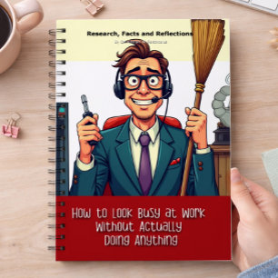 Grappig cadeau - Notitieboek, doet alsof het een b Notitieboek